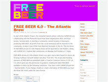 Tablet Screenshot of freebeer.org